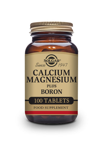 Solgar Calcium Magnesium Plus Boron Tablets