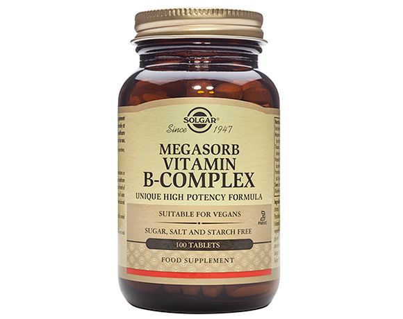 Megasorb Vitamin B-Complex Unique High Potency Formula 100's