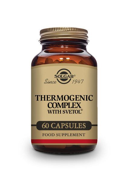 Solgar Thermogenic Complex with Svetol Vegetable Capsules-Pack of 60