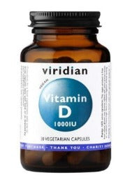 Viridian Vitamin D3 1000iu veg caps
